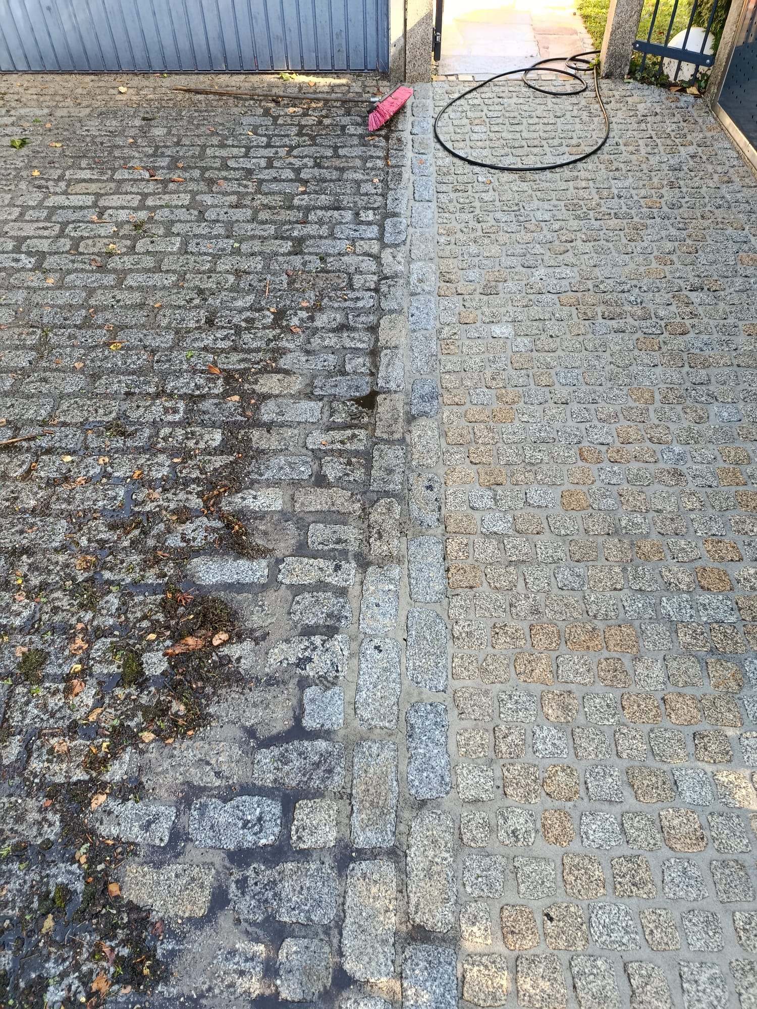 Pflasterreinigung
